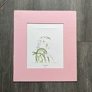 Wildflower Pink Framed Art